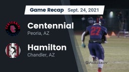 Recap: Centennial  vs. Hamilton  2021