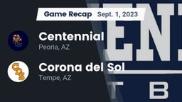Recap: Centennial  vs. Corona del Sol  2023