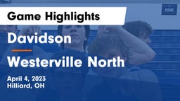Davidson  vs Westerville North  Game Highlights - April 4, 2023