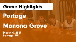 Portage  vs Monona Grove  Game Highlights - March 4, 2017