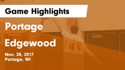 Portage  vs Edgewood  Game Highlights - Nov. 28, 2017