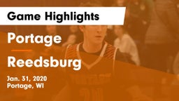 Portage  vs Reedsburg Game Highlights - Jan. 31, 2020