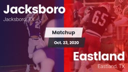 Matchup: Jacksboro High vs. Eastland  2020