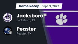Recap: Jacksboro  vs. Peaster  2022