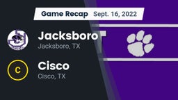 Recap: Jacksboro  vs. Cisco  2022