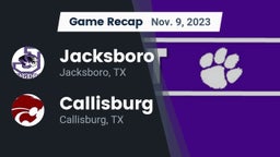Recap: Jacksboro  vs. Callisburg  2023