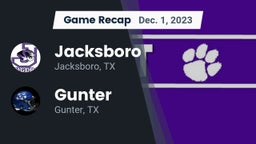 Recap: Jacksboro  vs. Gunter  2023