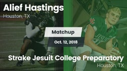 Matchup: Alief Hastings vs. Strake Jesuit College Preparatory 2018