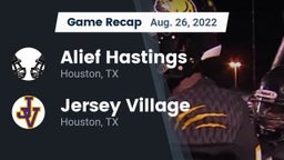 Recap: Alief Hastings  vs. Jersey Village  2022