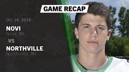 Recap: Novi  vs. Northville  2016