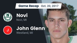 Recap: Novi  vs. John Glenn  2017