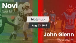 Matchup: Novi  vs. John Glenn  2018