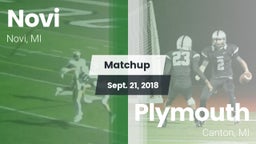 Matchup: Novi  vs. Plymouth  2018