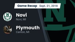 Recap: Novi  vs. Plymouth  2018