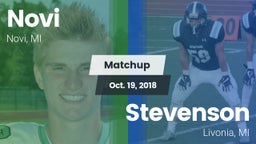 Matchup: Novi  vs. Stevenson  2018