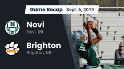 Recap: Novi  vs. Brighton  2019