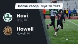 Recap: Novi  vs. Howell 2019