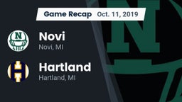 Recap: Novi  vs. Hartland  2019
