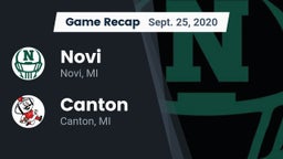 Recap: Novi  vs. Canton  2020