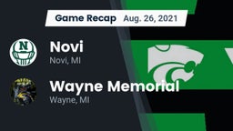 Recap: Novi  vs. Wayne Memorial  2021