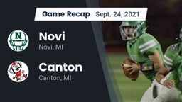 Recap: Novi  vs. Canton  2021