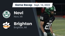 Recap: Novi  vs. Brighton  2022