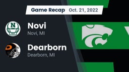 Recap: Novi  vs. Dearborn  2022