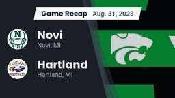 Recap: Novi  vs. Hartland  2023