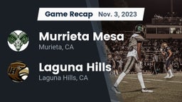 Recap: Murrieta Mesa  vs. Laguna Hills  2023