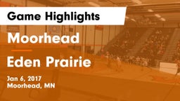 Moorhead  vs Eden Prairie  Game Highlights - Jan 6, 2017