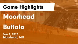 Moorhead  vs Buffalo  Game Highlights - Jan 7, 2017