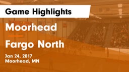 Moorhead  vs Fargo North  Game Highlights - Jan 24, 2017