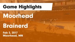 Moorhead  vs Brainerd  Game Highlights - Feb 2, 2017