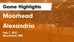 Moorhead  vs Alexandria  Game Highlights - Feb 7, 2017