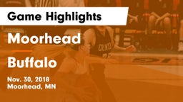 Moorhead  vs Buffalo  Game Highlights - Nov. 30, 2018