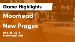 Moorhead  vs New Prague  Game Highlights - Dec. 29, 2018