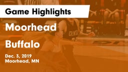 Moorhead  vs Buffalo  Game Highlights - Dec. 3, 2019