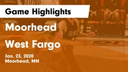 Moorhead  vs West Fargo  Game Highlights - Jan. 23, 2020