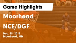 Moorhead  vs NCE/DGF Game Highlights - Dec. 29, 2018