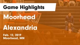 Moorhead  vs Alexandria  Game Highlights - Feb. 12, 2019