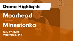 Moorhead  vs Minnetonka  Game Highlights - Jan. 19, 2021