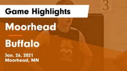 Moorhead  vs Buffalo  Game Highlights - Jan. 26, 2021