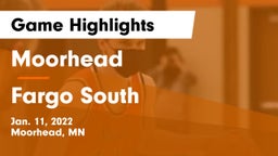 Moorhead  vs Fargo South  Game Highlights - Jan. 11, 2022