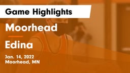 Moorhead  vs Edina  Game Highlights - Jan. 14, 2022