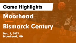 Moorhead  vs Bismarck Century  Game Highlights - Dec. 1, 2023
