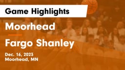 Moorhead  vs Fargo Shanley  Game Highlights - Dec. 16, 2023