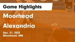 Moorhead  vs Alexandria  Game Highlights - Dec. 21, 2023