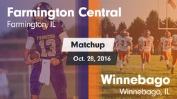 Matchup: Farmington Central vs. Winnebago  2016