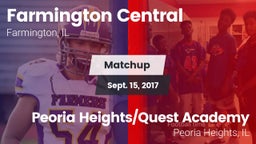 Matchup: Farmington Central vs. Peoria Heights/Quest Academy 2017