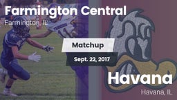 Matchup: Farmington Central vs. Havana  2017
